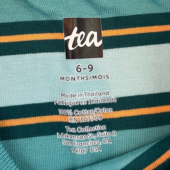 NWT—Cargo Pocket Tank Baby Romper from Tea Collection - Picture 2 of 2